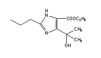 4-(1-羟基-1-甲基乙基)-2-丙基-1H-咪唑-5-羧酸乙酯